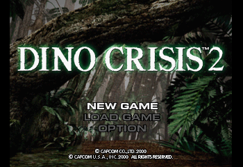 Dino Crisis 2 Title Screen